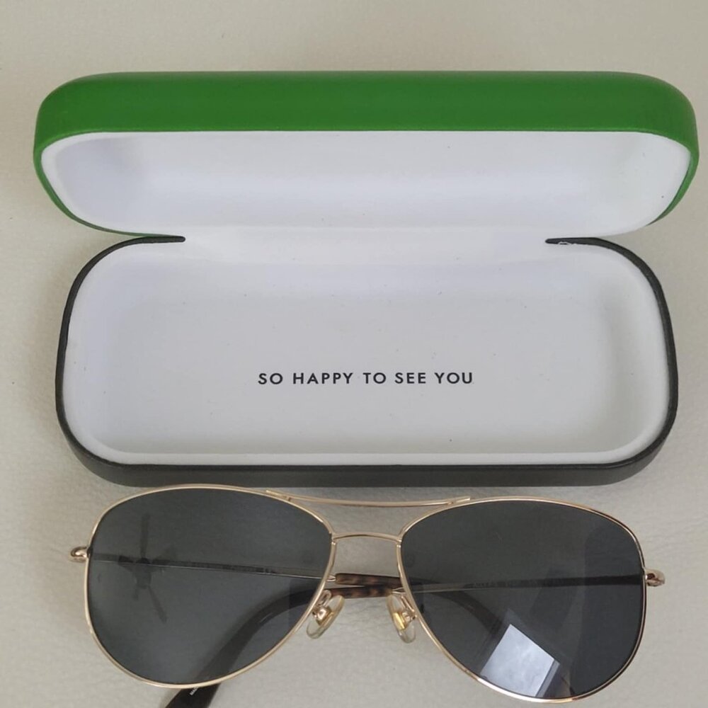 Kate Spade Reading 2X Polarized  Aviator Sunglasses